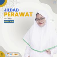 Gambar Jilbab Seragam Dinas Perawat/Jilbab Perawat/Jilbab Dinas Perawat - List Biru dari Rumahjahitid Kota Tangerang Selatan 2 Tokopedia