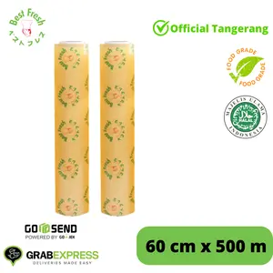 PLASTIK WRAPPING 60 CM X 500 METER (BEST FRESH) TERMURAH ORIGINAL