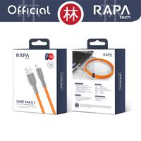 Gambar RAPAtech DC2022 - LINE MAX I - USB-A to Lightning Cable 2.4A 120 cm - Biru dari RAPAtech Jakarta Kota Administrasi Jakarta Barat 5 Tokopedia