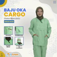 Gambar Setelan OK Celana Cargo/Baju OKA Celana Cargo/Setelan OKA Model Cargo dari Rumahjahitid Kota Tangerang Selatan 4 Tokopedia