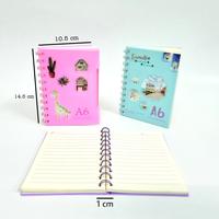 Gambar SOS Notebook Spiral A6 WZ-28850/50100 Cover Warna /Buku Catatan Spiral dari SOS Sukses Online Stationery Kota Administrasi Jakarta Utara 2 Tokopedia