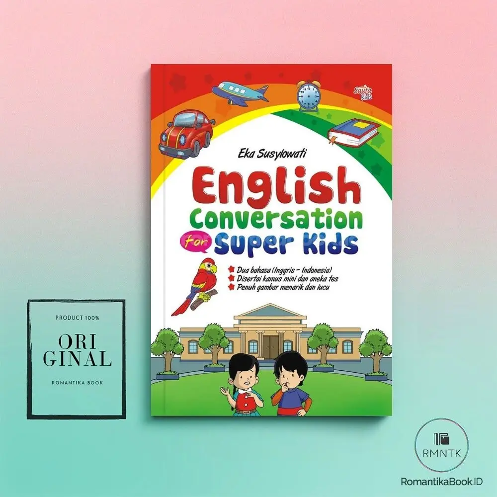 Buku English Conversation for Super Kids - Eka Susylowati