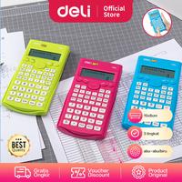 Gambar DELI - E1710A / Kalkulator Sains 240 Fungsi / Peralatan Sekolah Murah - Biru Muda dari Deli Stationery Indonesia Kab. Tangerang 1 Tokopedia