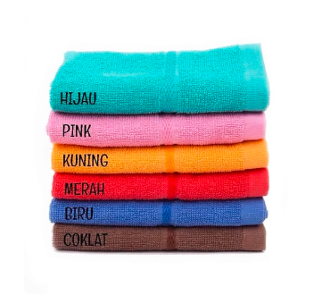 Gambar Handuk Saputangan Olahraga Mutia 35 x 80 cm Random Color dari Formiana Kota Surabaya Tokopedia
