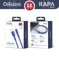 Gambar RAPAtech DC2022 - LINE MAX I - USB-A to Lightning Cable 2.4A 120 cm - Biru dari RAPAtech Jakarta Kota Administrasi Jakarta Barat 3 Tokopedia