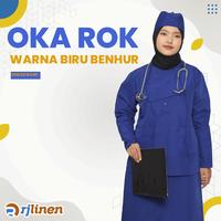 Gambar Setelan Seragam OKA ROK/Baju OKA ROK/Baju Operasi ROK/Baju Perawat ROK dari Rumahjahitid Kota Tangerang Selatan 4 Tokopedia