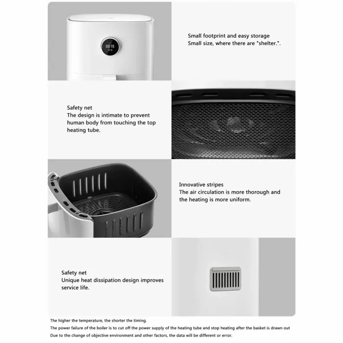 Mi Smart Air Fryer Mesin Penggoreng Udara Tanpa Minyak 3.5L 3