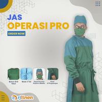 Gambar Jas Operasi/Jas Operasi Pro/Seragam Operasi/Jubah Operasi/Baju Operasi dari Rumahjahitid Kota Tangerang Selatan 4 Tokopedia