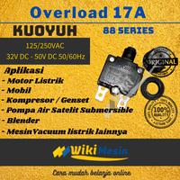 Gambar Overload Thermal Protector Circuit Breaker Kuoyuh 17A 88 Seri dari Overload Wikimesin Kab. Tangerang 1 Tokopedia