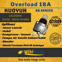 Gambar Overload Thermal Protector Circuit Breaker Kuoyuh 18A 88 Seri dari Overload Wikimesin Kab. Tangerang 3 Tokopedia