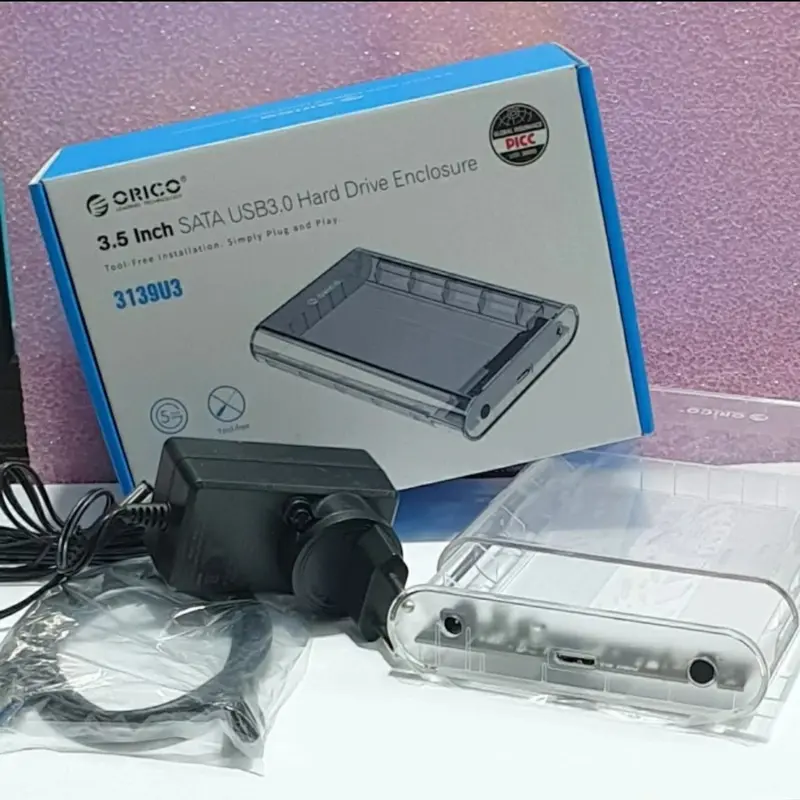 ORICO 3139U3 3.5 inch External Hard Drive Enclosure 0