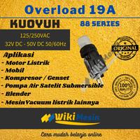 Gambar Overload Thermal Protector Circuit Breaker Kuoyuh 19A 88 Seri dari Overload Wikimesin Kab. Tangerang 4 Tokopedia