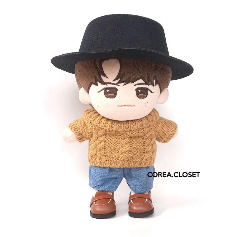 20cm Kpop Doll Hat - Homburg Cowboy Fedora Hat 1