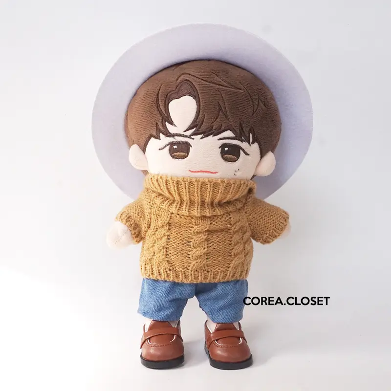 20cm Kpop Doll Hat - Homburg Cowboy Fedora Hat 3