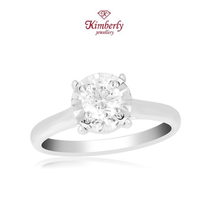 Gambar Cincin Berlian Solitaire Sertifikat GIA KLR881944 - Kimberly Jewellery dari Kimberly Jewellery Online Kota Administrasi Jakarta Selatan Tokopedia
