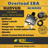 Gambar Overload Thermal Protector Circuit Breaker Kuoyuh 18A 88 Seri dari Overload Wikimesin Kab. Tangerang 1 Tokopedia