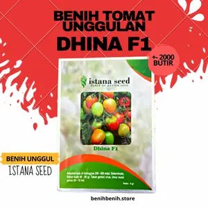 Benih Tomat DHINA F1/Benih Tomat Tahan Virus DHINA F1/Bibit Tomat F1