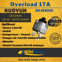 Gambar Overload Thermal Protector Circuit Breaker Kuoyuh 17A 88 Seri dari Overload Wikimesin Kab. Tangerang 2 Tokopedia