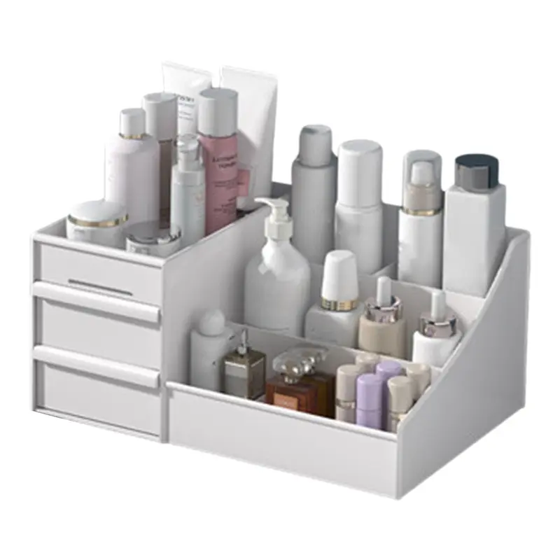 Set Rak Meja 2 Laci Kerja Stationery Make Up Kosmetik Organizer Susun 1