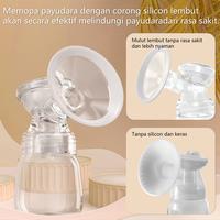 Gambar Harcoo Online - Breastpump MZ-608 FREE KANTONG ASI Ukuran 150 ML isi 3 - Putih dari Harcoo Online Kota Administrasi Jakarta Barat 4 Tokopedia
