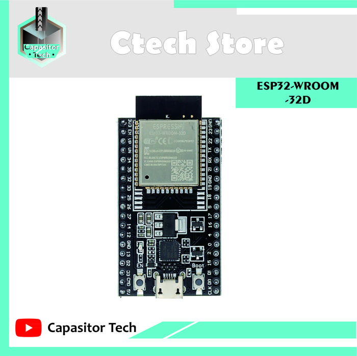 Jual ESP32 DevKitC V4 Development Board ESP32-WROOM-32D ESP32-WROOM-32U ...