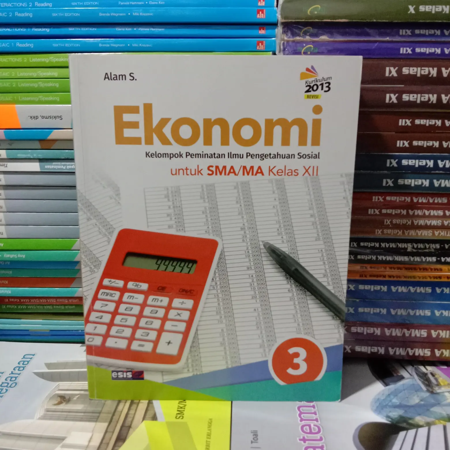 Buku Original EKONOMI SMA MA Kelas 12 K13 Revisi ESIS