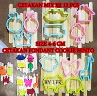Gambar CK Cetakan Cutter Plastik ANIMAL Hewan 6PCS BINATANG SAFARI COOKIE ART Bulat Bunga Coklat Roti Set Fondant Kitchenware Kue dari LFk ONLINE Kota Administrasi Jakarta Barat 4 Tokopedia