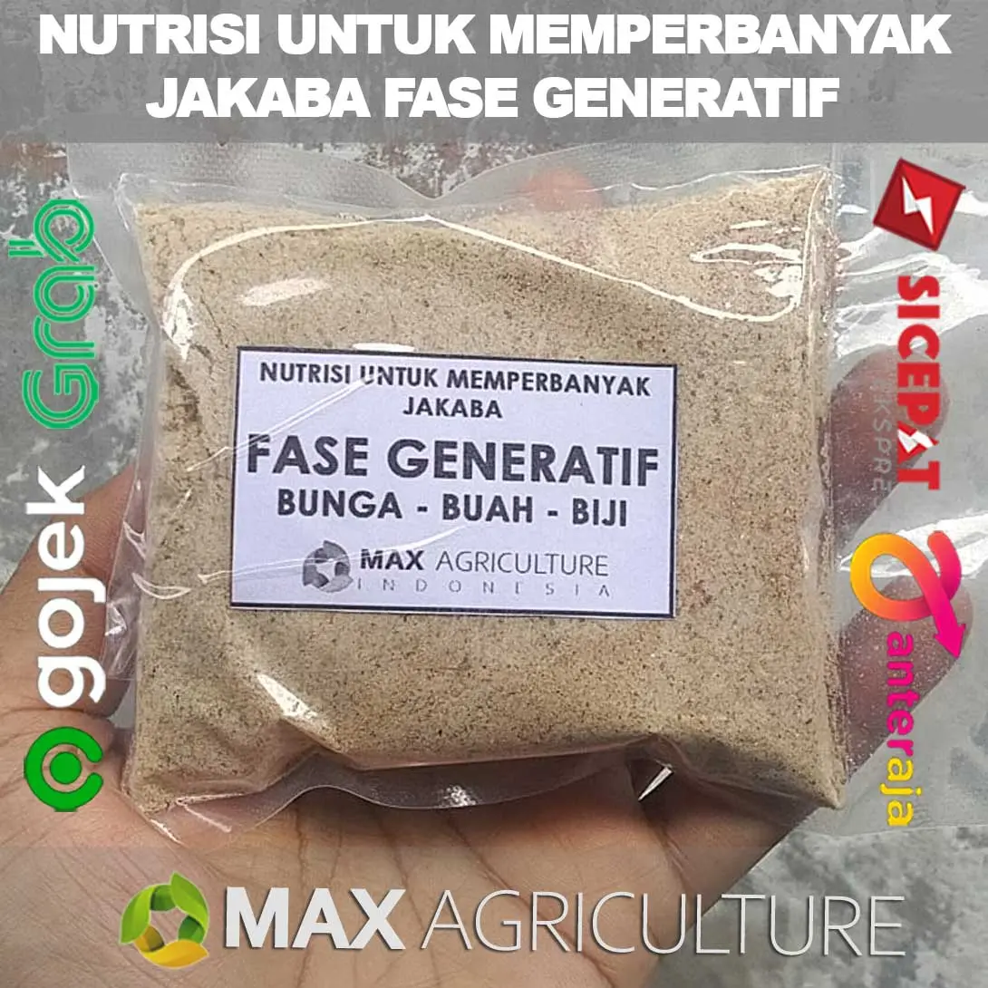 Nutrisi Untuk Memperbanyak JAKABA Fase Generatif untuk Bunga Buah Biji