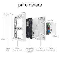 Gambar MOES - Smart Button Switch 2 Gang - Saklar Tombol Pintar 2 Switch dari MoesHouse Official Store Jakarta Timur 4 Tokopedia