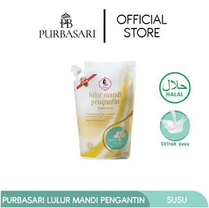 Purbasari Lulur Mandi Pengantin 500g Extract Mencerahkan