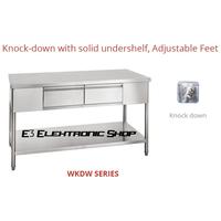 Gambar Getra Working Table with Drawer WKDW-150 Meja Stainless + Laci WKDW 150 dari E3 Shop Elektronik Kota Administrasi Jakarta Utara 1 Tokopedia