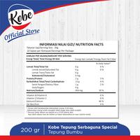 Gambar Kobe Tepung Serbaguna Special 200gr - Tepung Bumbu Rasa Bawang Putih untuk Ayam, Tempe, Seafood dari DapurKobe Kota Administrasi Jakarta Selatan 3 Tokopedia
