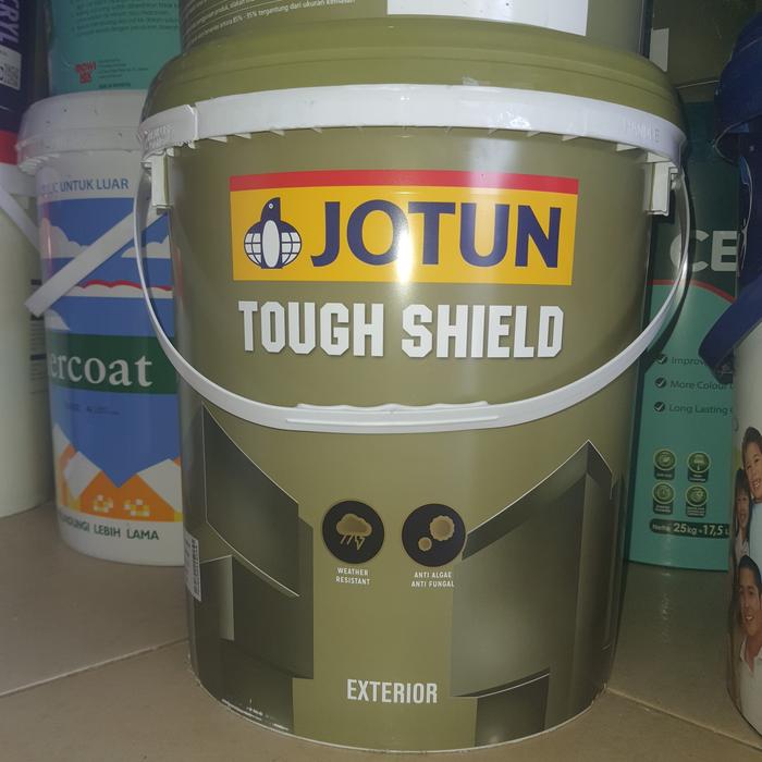 Jual JOTUN TOUGHSHIELD 25KG. exterior matt. cat outdoor. - putih ...