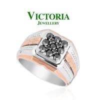 Gambar Cincin Berlian Pria Black Diamond VMR637787 Victoria Jewellery dari Victoria Jewellery Online Kota Administrasi Jakarta Selatan 1 Tokopedia