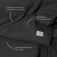 Gambar QUILT COVER Pilla Home Essential Double Duvet Polos Aesthetic Katun - Beige dari Pilla Home Indonesia Kota Tangerang 4 Tokopedia