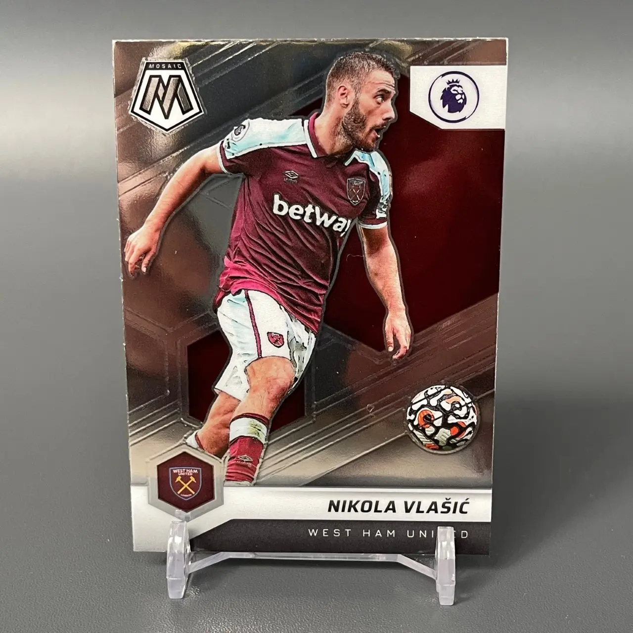 Kartu Bola Panini Mosaic EPL 2021-22 BASE WEST HAM ( You Pick )
