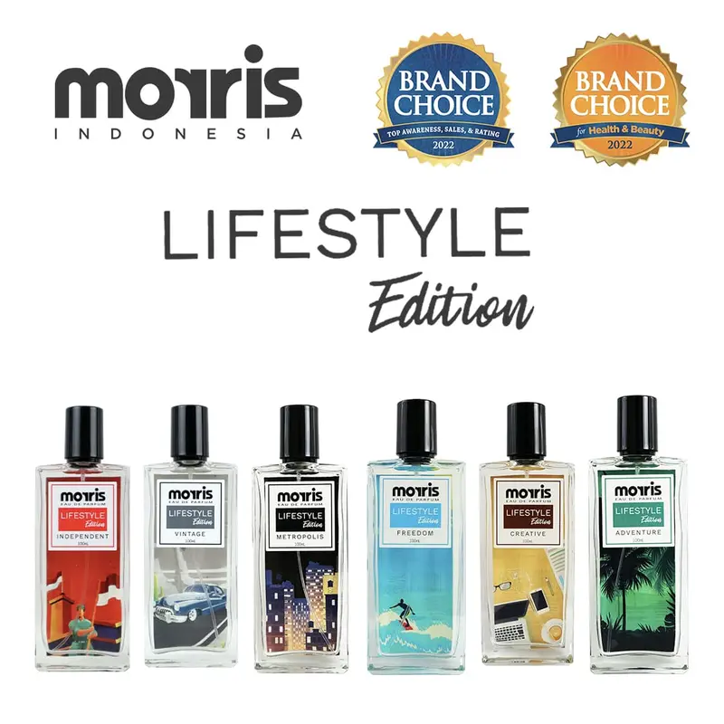 Morris Parfum Pria Lifestyle Edition 100 ml - Metropolis 5