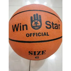 Bola Basket Anak Winstar Size 3 / Bahan Karet / Rubber