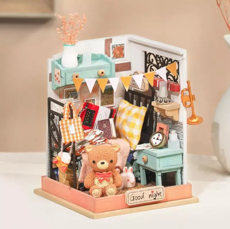 Rolife DIY Miniature Dollhouse - Sweet Dream (Bedroom) DS016 0