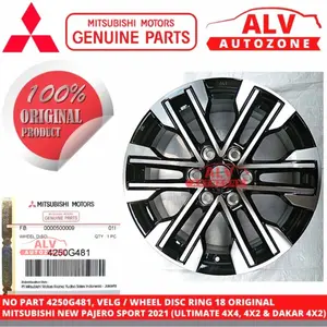 VELG PELEK VELEG RING 18 ORIGINAL NEW PAJERO SPORT 2021 4250G481