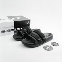 Gambar Sandal Pria Casual Selop Sendal Slop Slide Kasual Ori ARF PASTO BLACK - Black (Hitam), 39 dari Sepatulokalid Kab. Bandung 3 Tokopedia