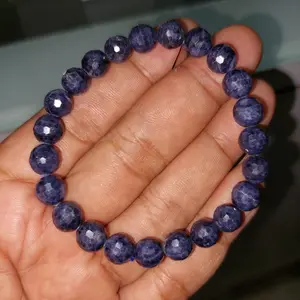 Gelang Natural Blue sapphire 8-9mm