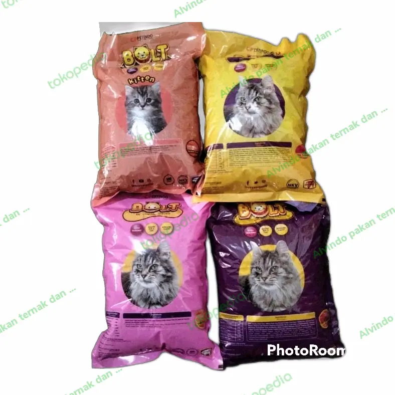 makanan kucing BOLT CAT 800gr Freshpack 0