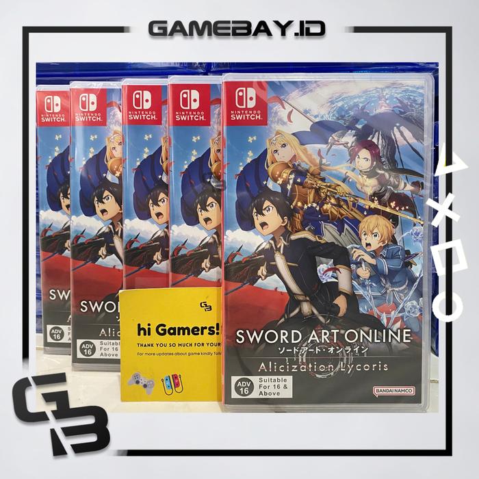 Gambar Nintendo Switch Sword Art Online Alicization Lycoris / SAO dari GameBayID Kota Administrasi Jakarta Barat Tokopedia