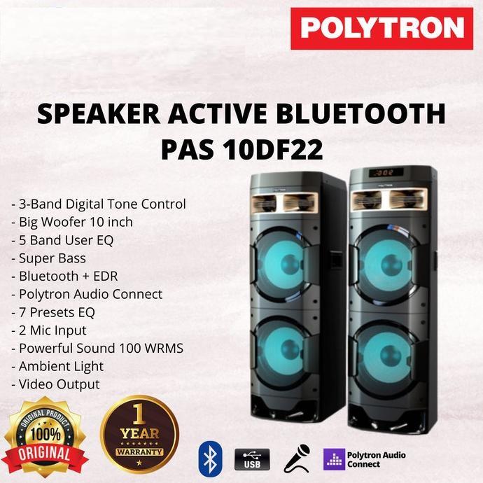 Gambar POLYTRON - ACTIVE SPEAKER PAS 10DF22 dari Nature of Beauty Kota Palembang Tokopedia