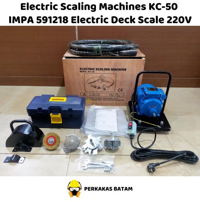 Jual Electric Scaling Machines KC-50 IMPA 591218 591217 Electric Deck ...