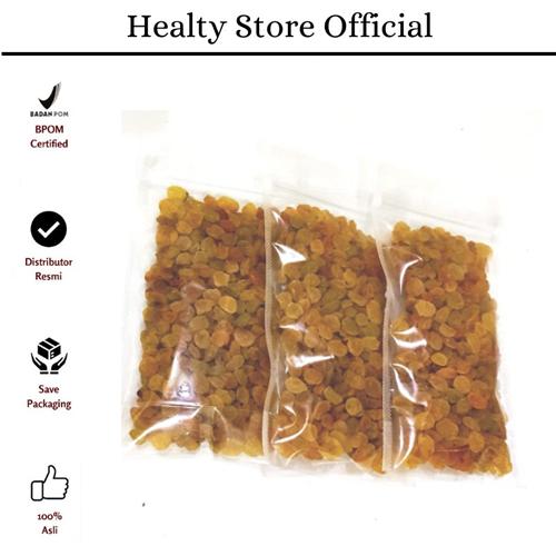 Gambar Dark Raisin / Kismis Hitam 100 gram - GOLDEN 1 KG dari Healty store official Kota Bogor Tokopedia