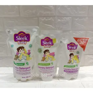 Sleek Laundry Deterjen Cair/Sleek Baby Sabun Pencuci Baju Bayi
