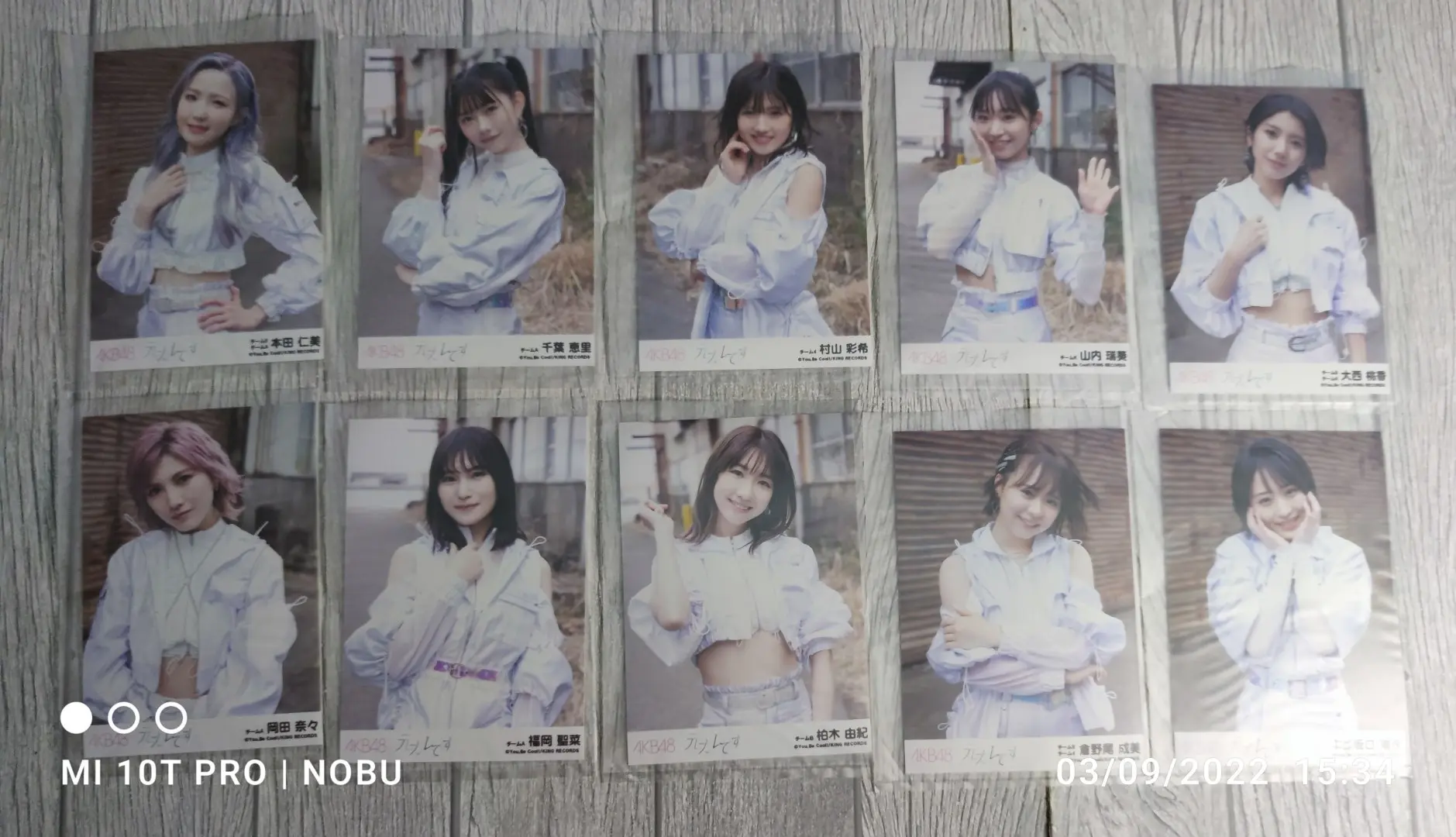 Photopack AKB48 Moto Kare desu Theater Version