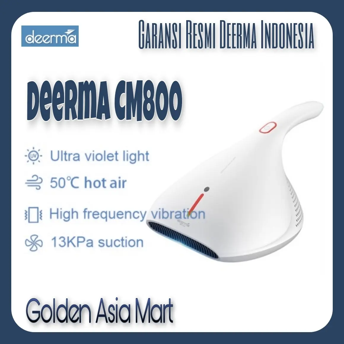 Deerma Vacuum Cleaner UV-C Penyedot Debu Tungau CM800/CM818/EX919